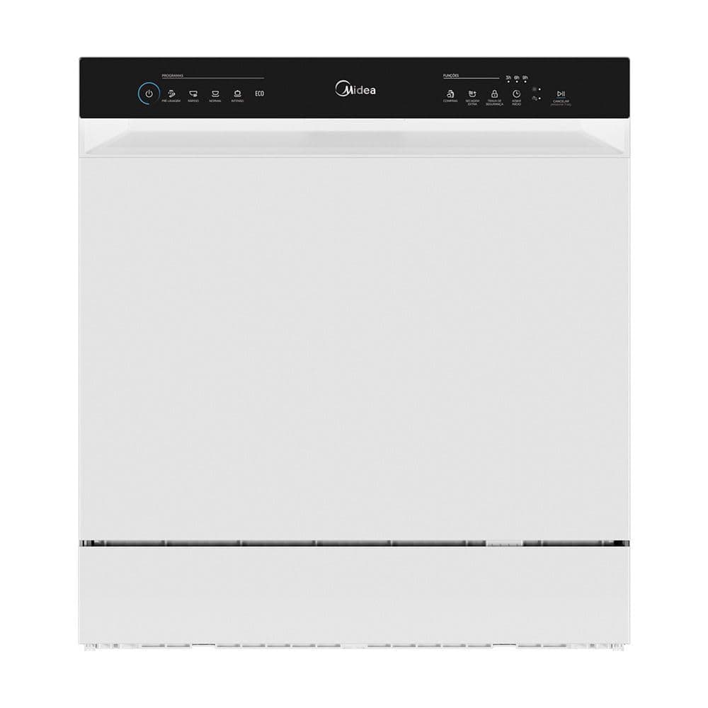 Lava Louças 8 Serviços Branco Touch Plus Midea 127V